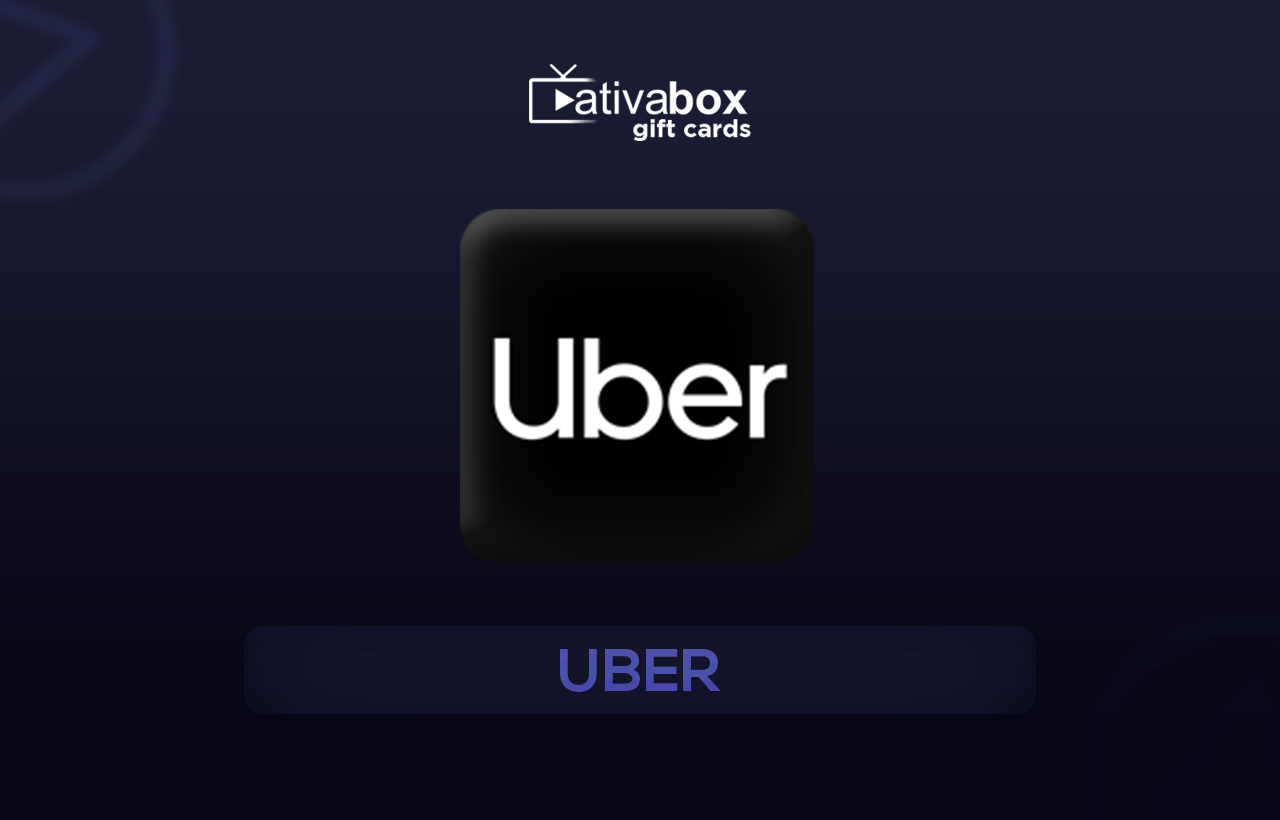 Imagem representativa Gift Card Uber