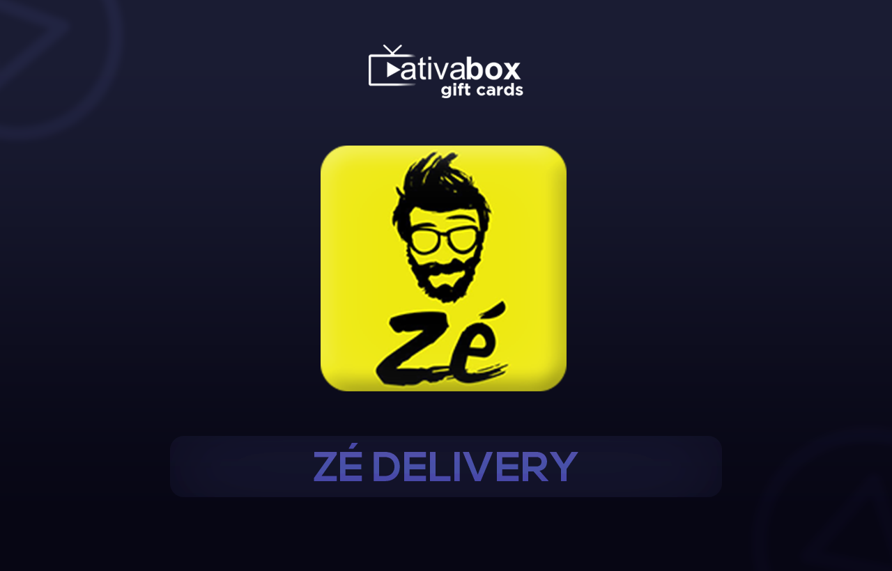Imagem representativa Gift Card Zé Delivery
